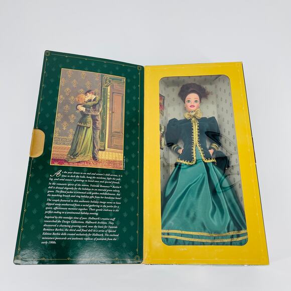 Yuletide Romance Hallmark Special Edition Mattel Barbie Doll - NRFB/NIB - Picture 12 of 16